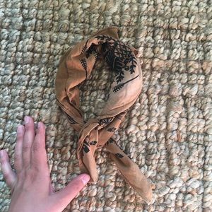 Brown bandanna